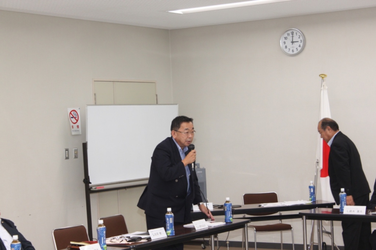 閉会の挨拶 会長 L小野田良夫