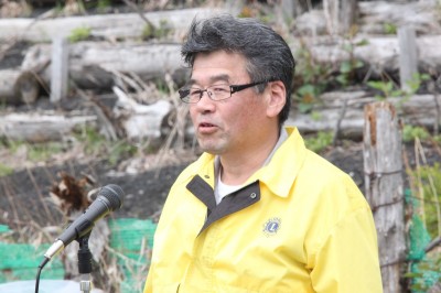 会長L.鎌野茂樹 あいさつ